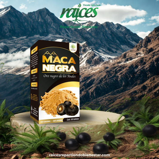 Maca Negra Oro Negro de los Andes