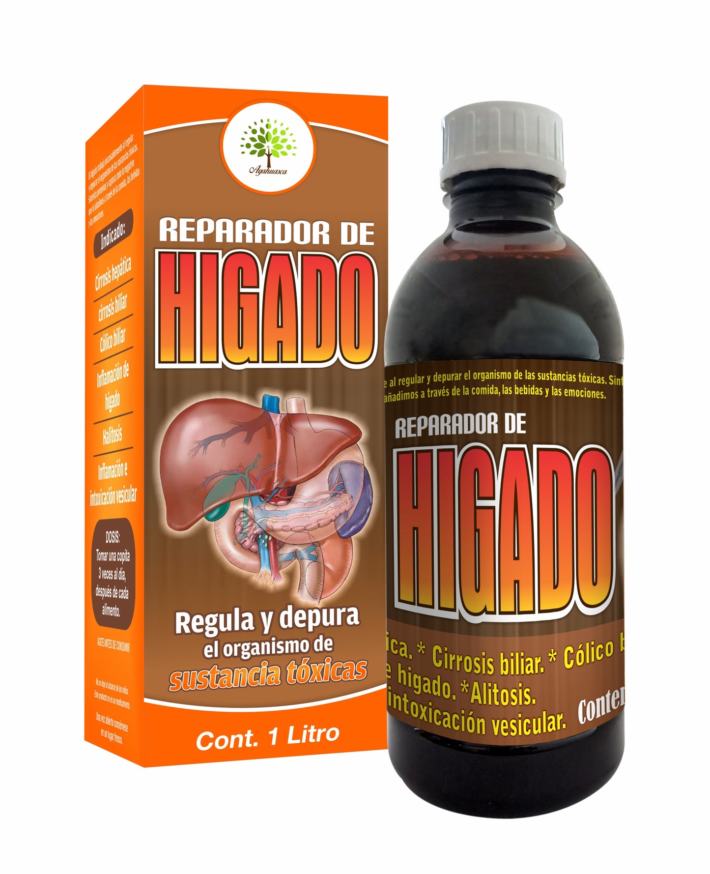 Ayahuasca Reparador de Hígado Tónico