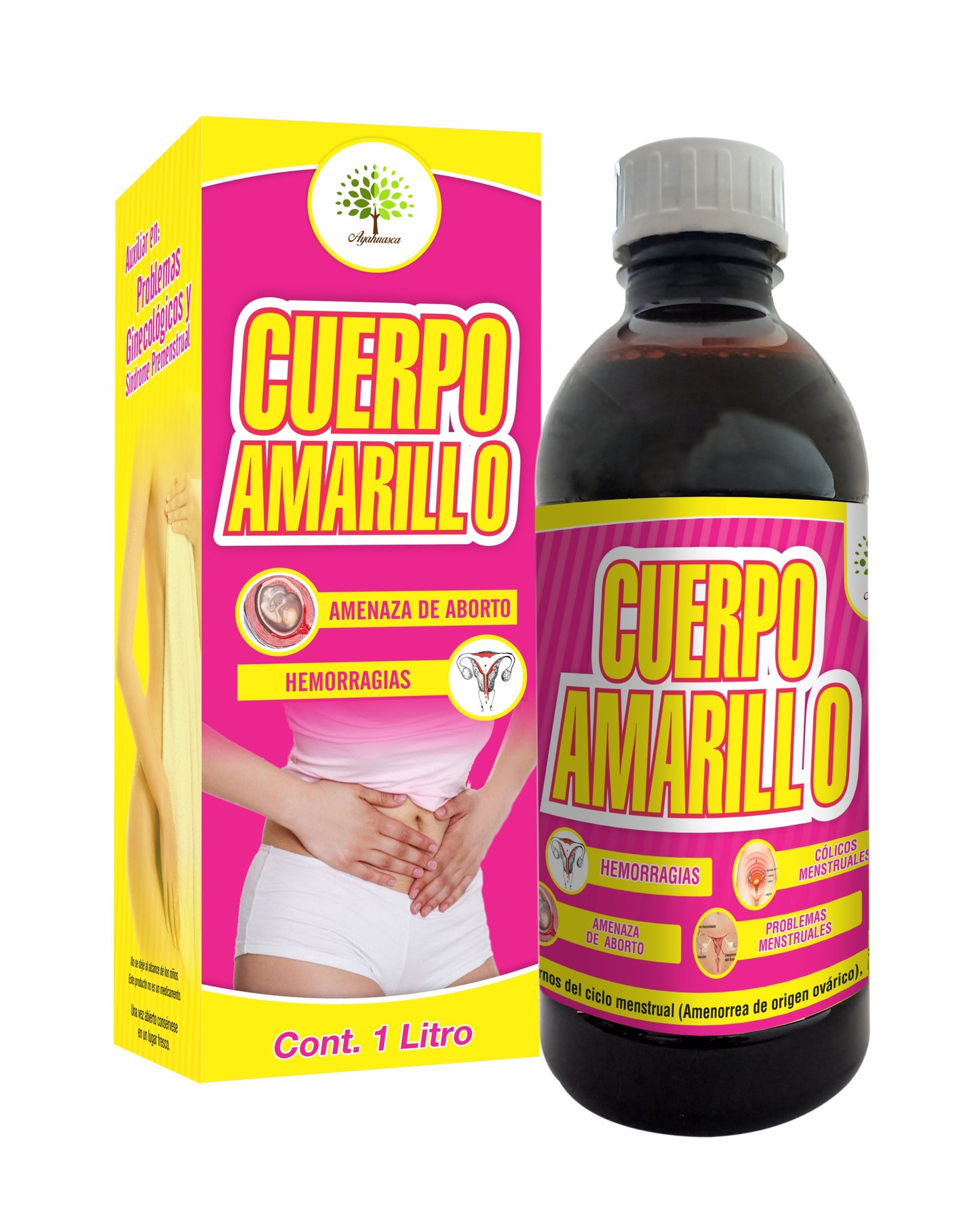 Ayahuasca Cuerpo Amarillo Tónico