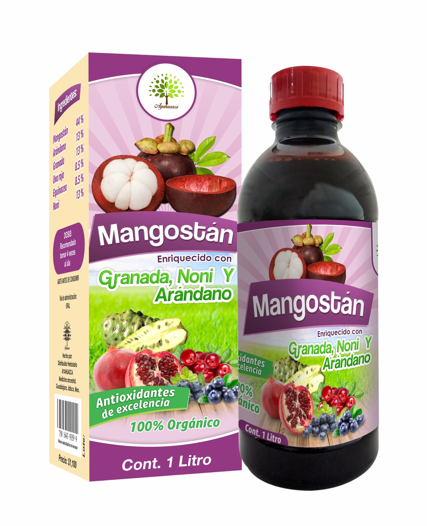 Ayahuasca Mangostán Tónico