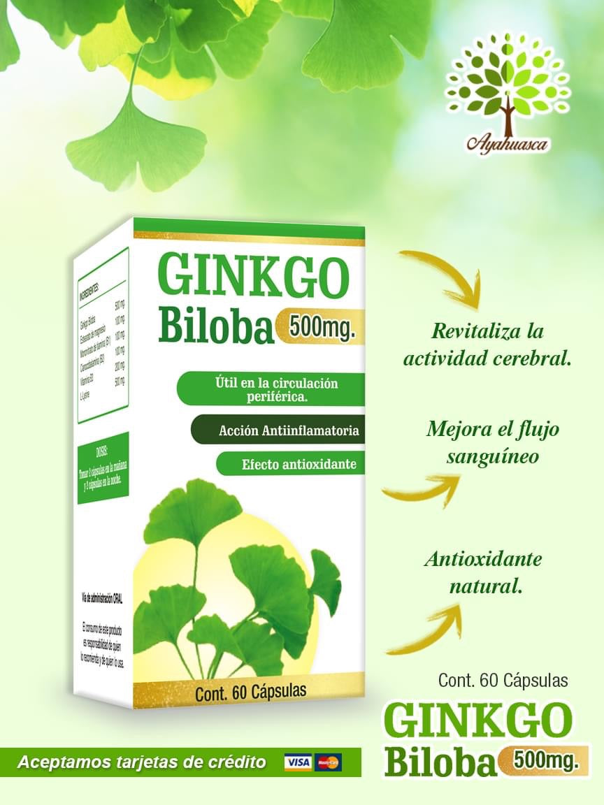 Ayahuasca Ginkgo Biloba